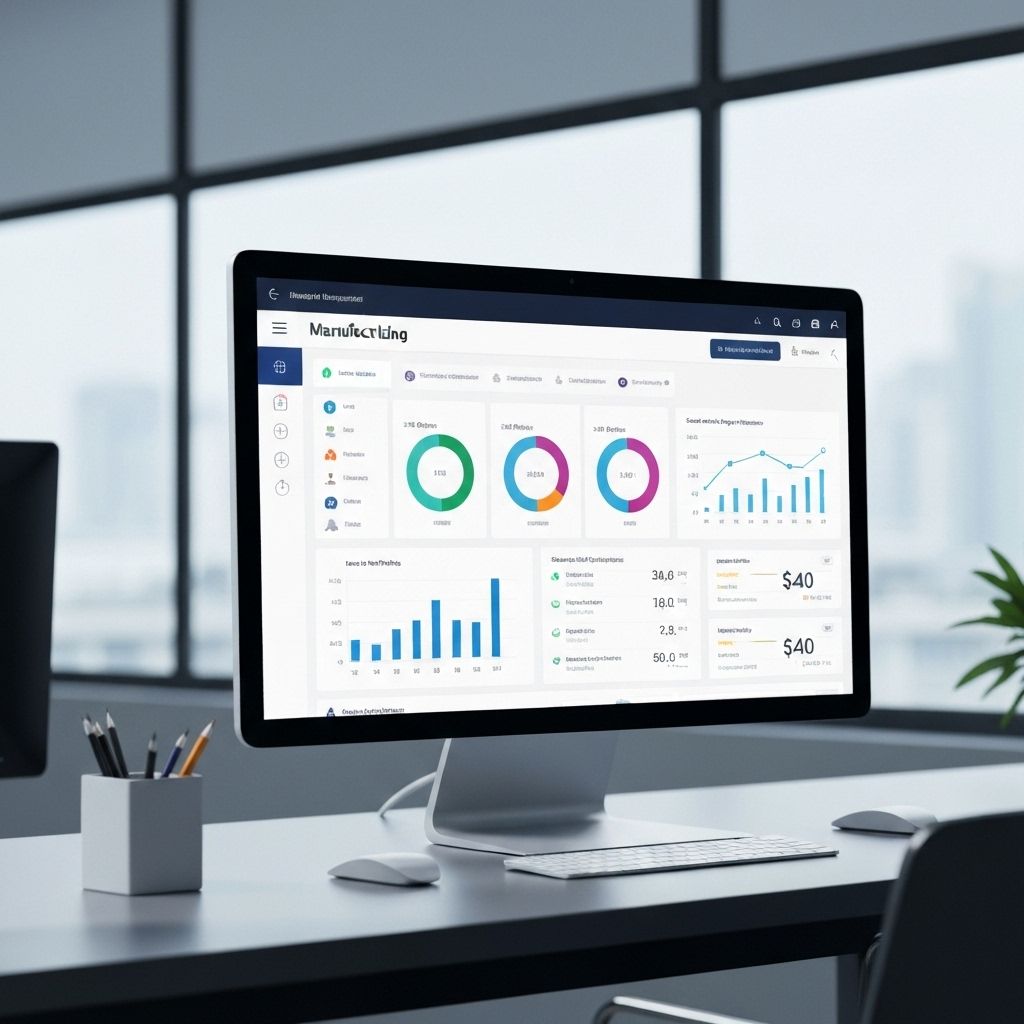 CRM Portal for Manufacturing Enterprise screenshot